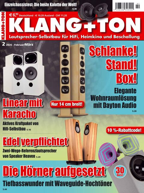 KLANG+TON Ausgabe 2/2026