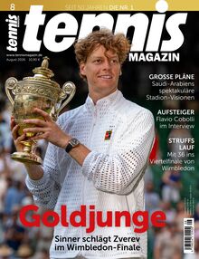 tennis MAGAZIN Ausgabe 08/2026