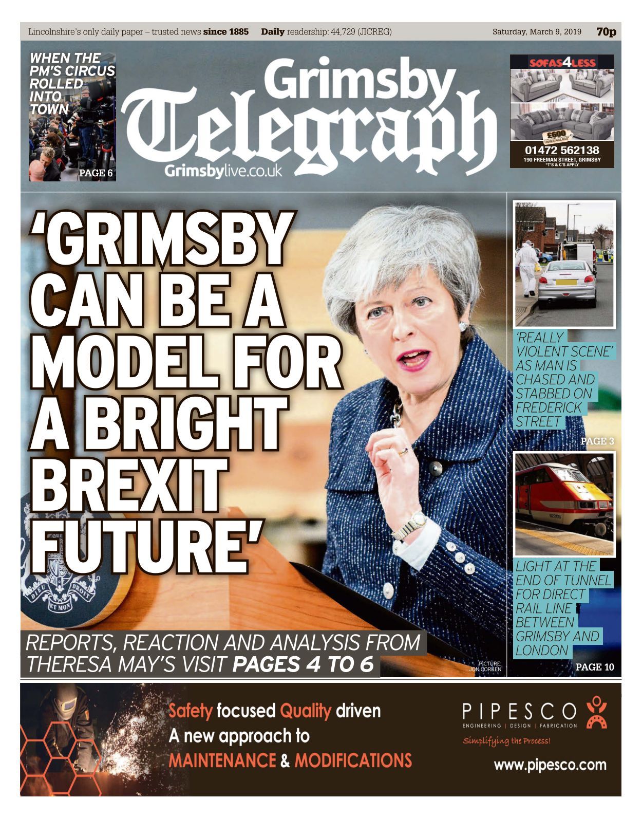 Grimsby Telegraph 20190309