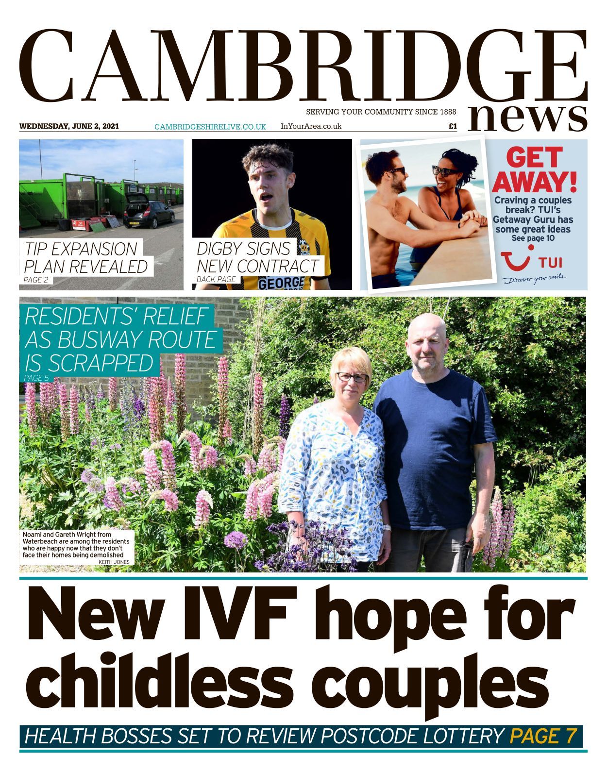 Cambridge News 20210602