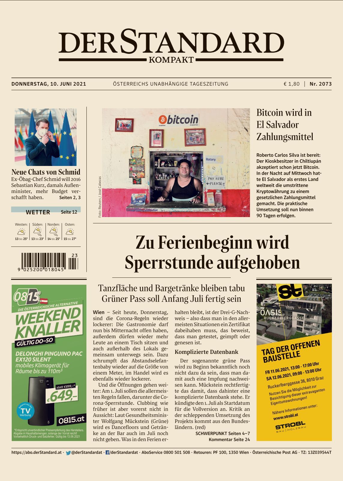 Der Standard Kompakt 2021 06 10