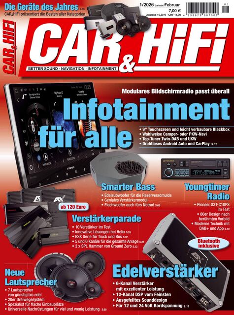 CAR&HiFi Ausgabe 1/2026