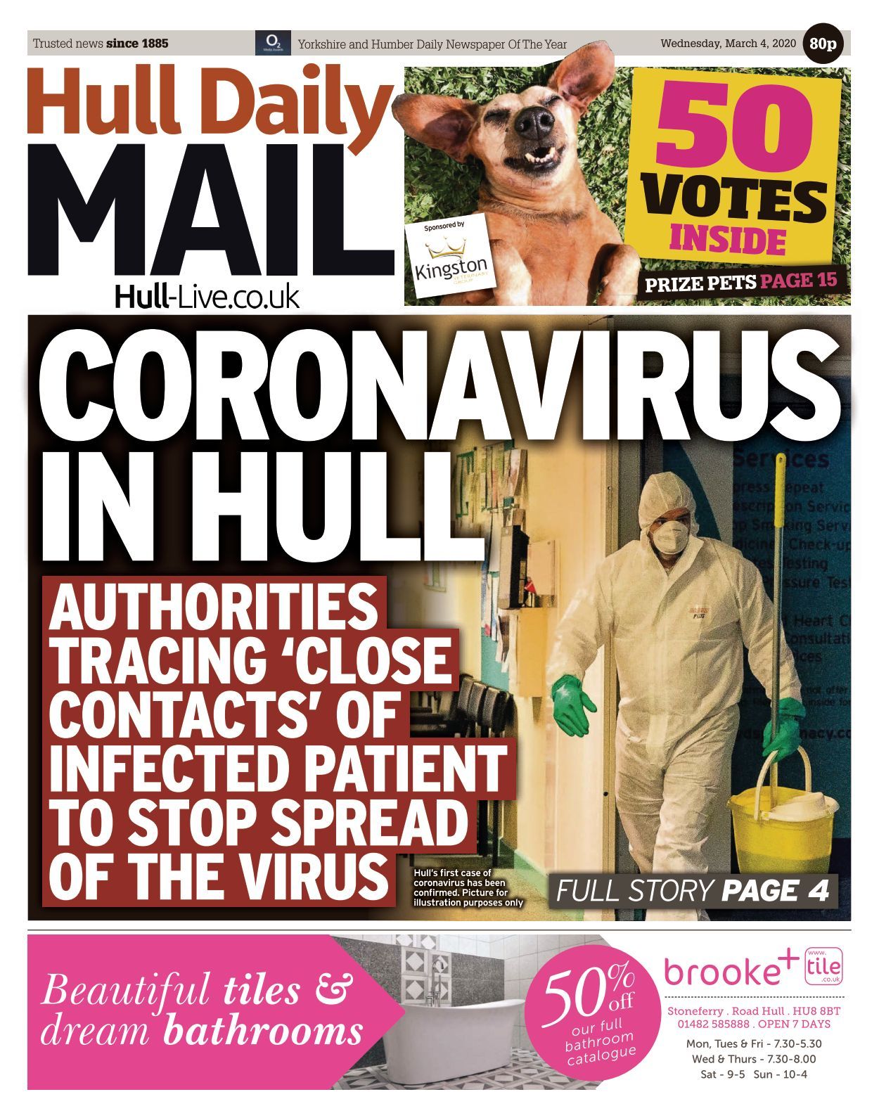 Hull Daily Mail 20200304