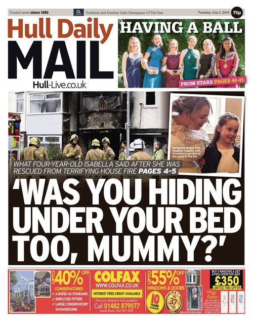 Hull Daily Mail 20190702