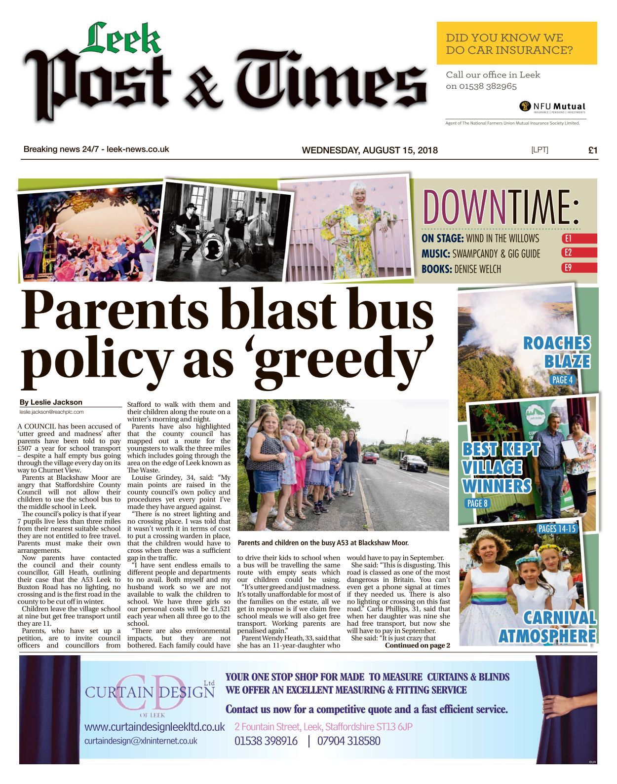 Leek Post And Times 2018 08 15
