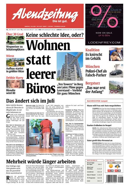 Abendzeitung 2025-07-01