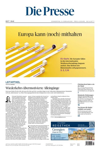 Die Presse 2026-02-12