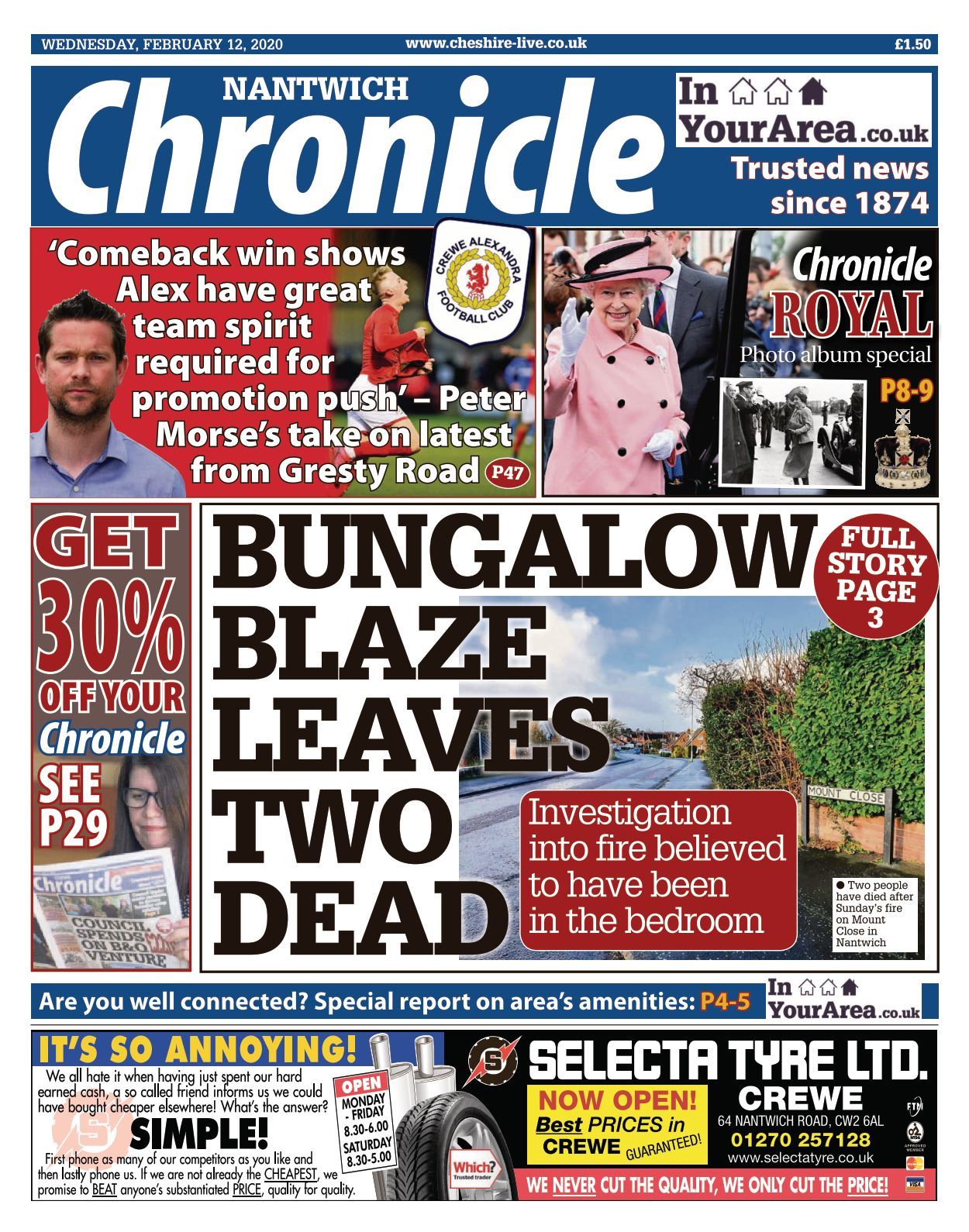 Nantwich Chronicle 20200212