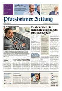 Pforzheimer Zeitung - Ausgabe Pforzheim 2023-04-04
