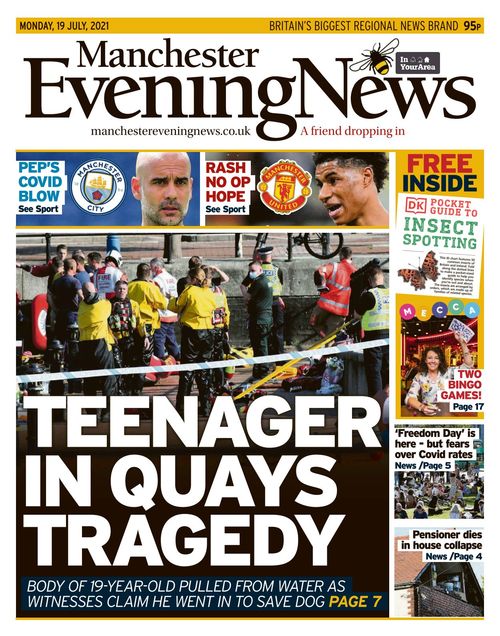 Manchester Evening News 2021 07 19 Manchester Evening News 2021 07 19