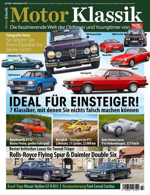 Motor Klassik Ausgabe 07/2026
