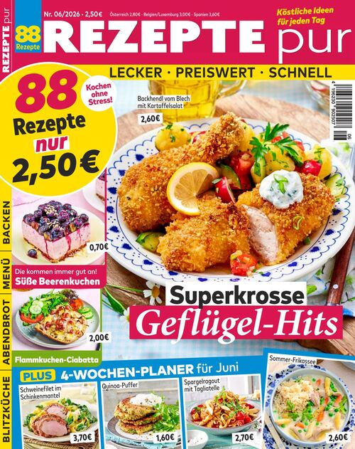 Rezepte Pur Ausgabe 6/2026
