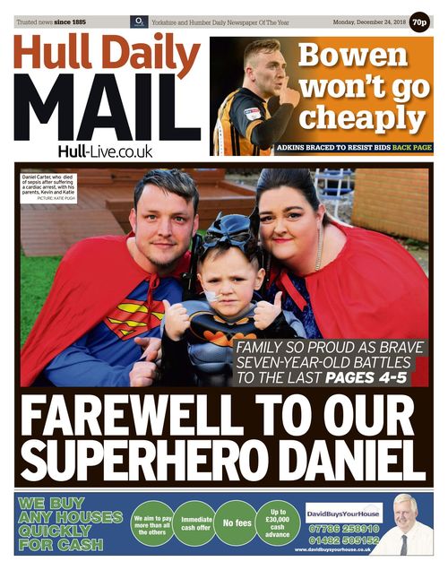 Hull Daily Mail 20181224