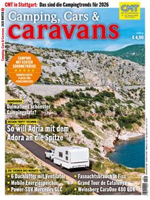 Camping, Cars & Caravans Ausgabe 01/2026
