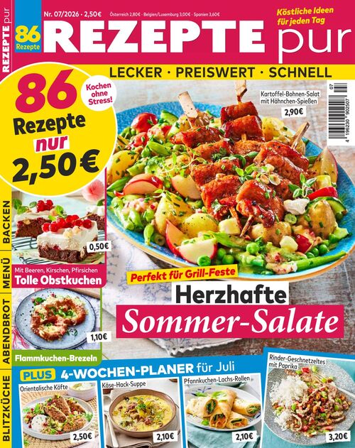 Rezepte Pur Ausgabe 7/2026