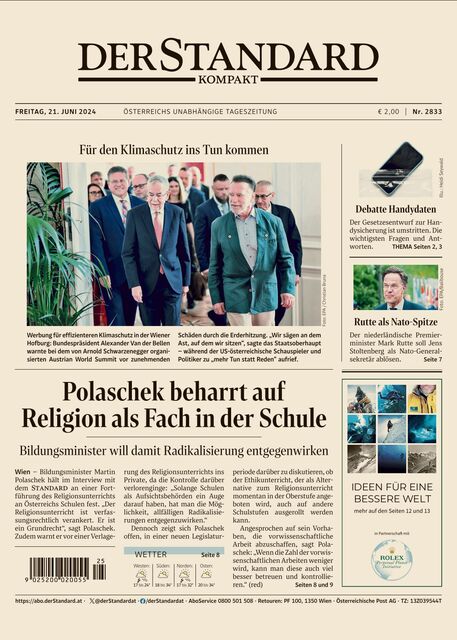 DER STANDARD Kompakt 2024-06-21