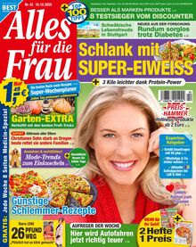 Alles für die Frau Zeitschrift Ausgabe 42/2025