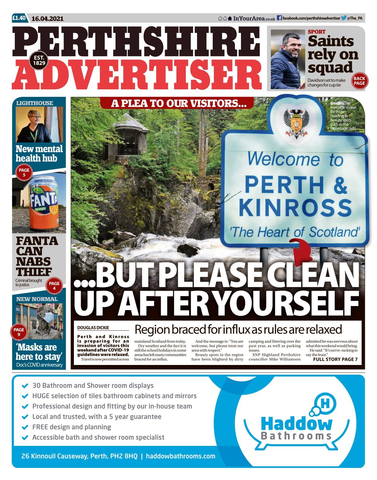 Perthshire Advertiser 2021 04 16