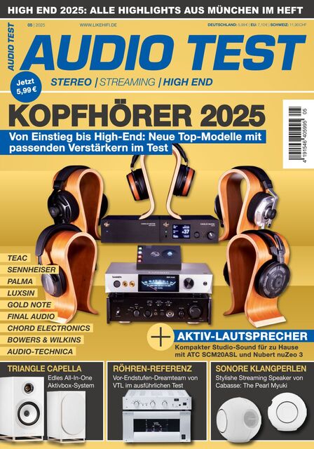 AUDIO TEST Ausgabe 05/2025