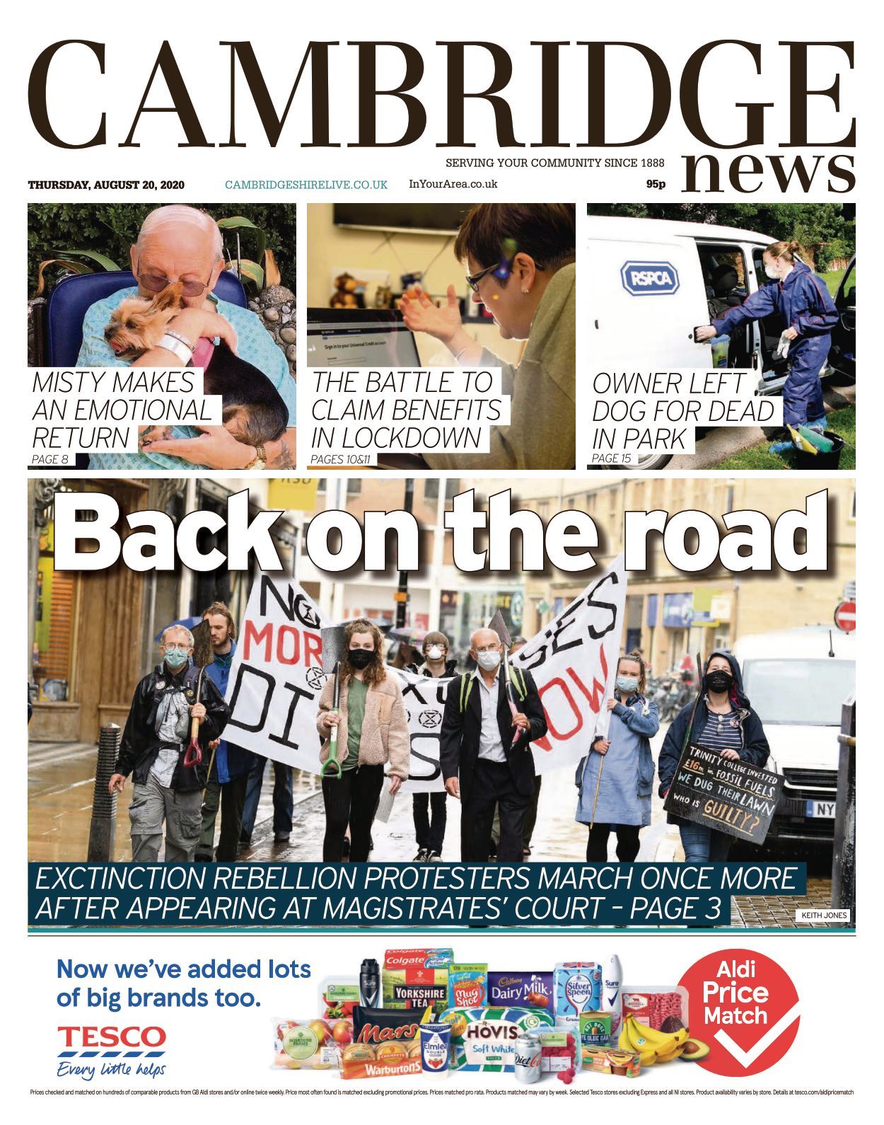 Cambridge News 20200820