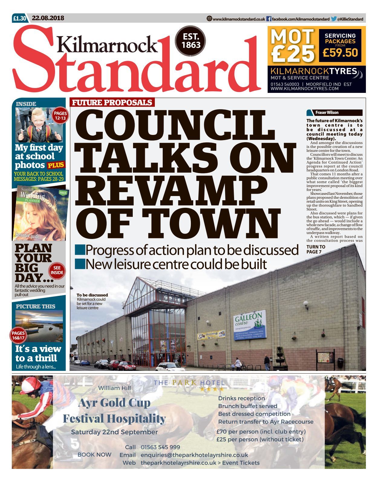 Kilmarnock Standard 20180822