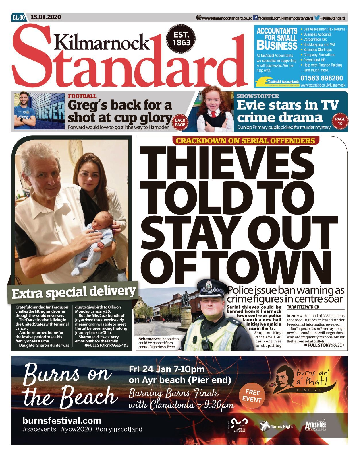 Kilmarnock Standard 20200115