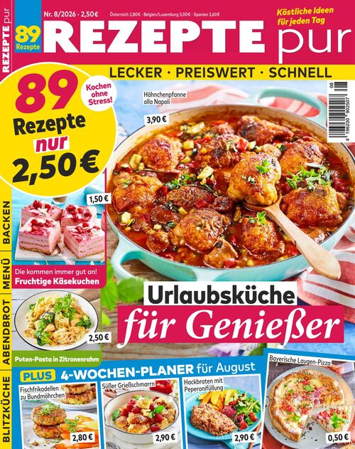 Rezepte Pur Ausgabe 8/2026