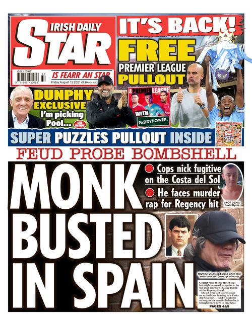 Irish Daily Star 2021 08 13