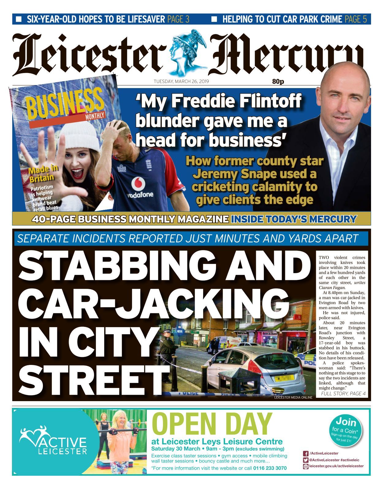 Leicester Mercury 20190326
