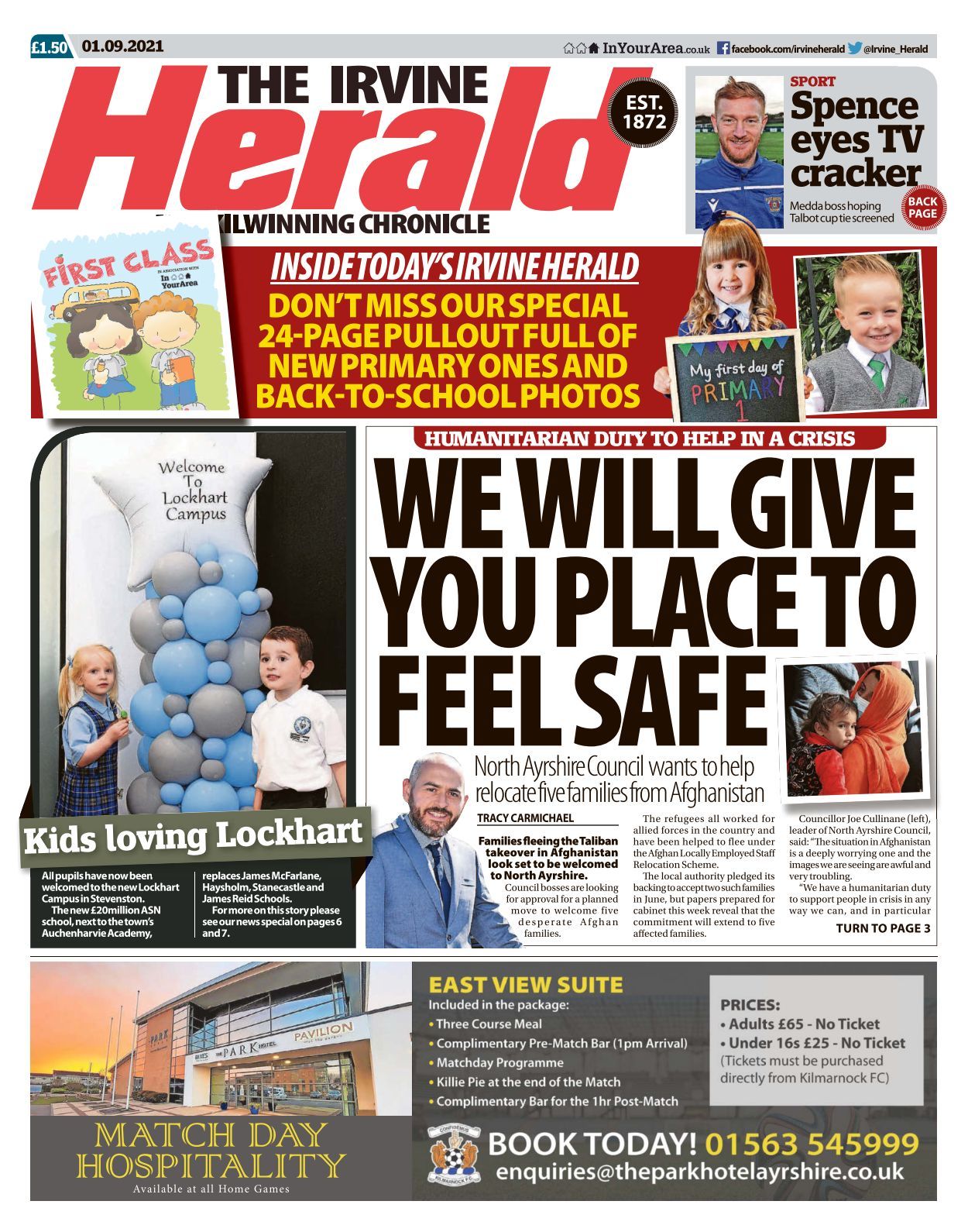 Irvine Herald 21 09 01