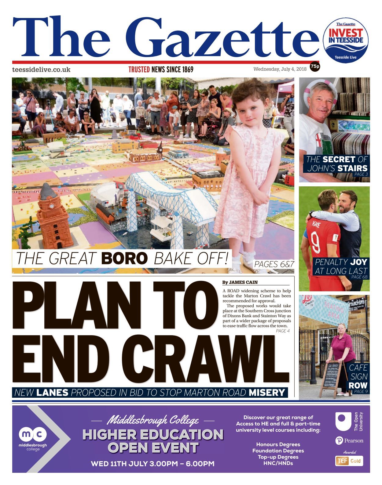 Teesside Gazette 20180704