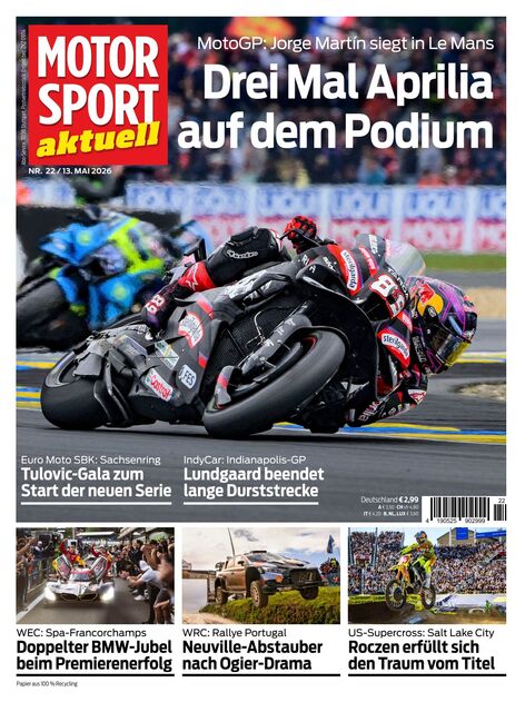 MOTORSPORT AKTUELL 2026-05-12