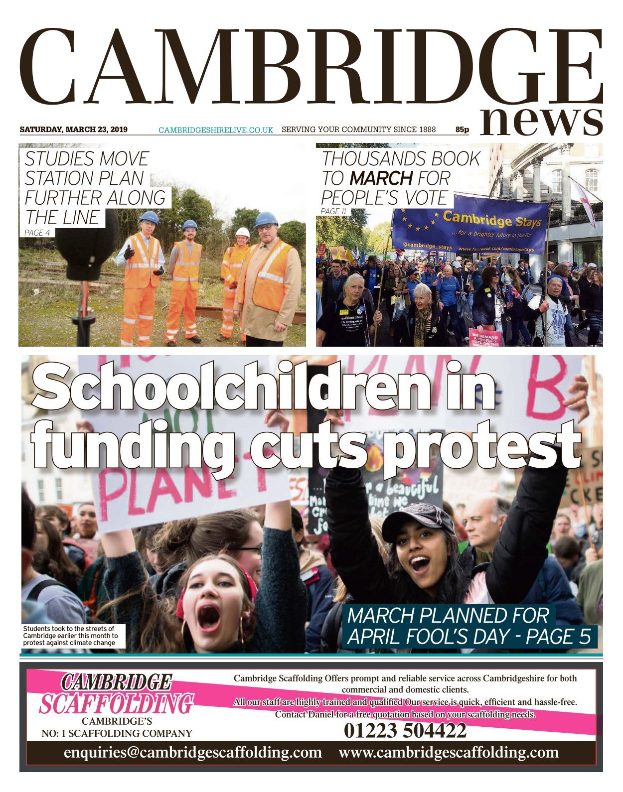 Cambridge News 20190323