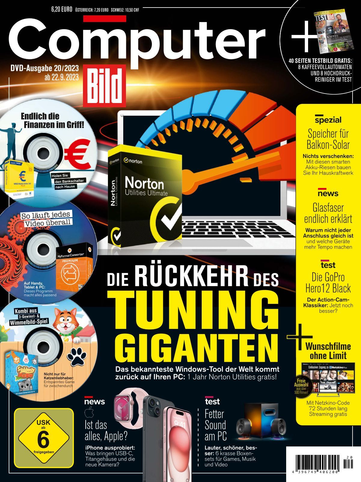 Computer BILD DVD - Ausgabe 20/2023