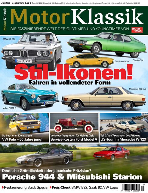 Motor Klassik Ausgabe 07/2025