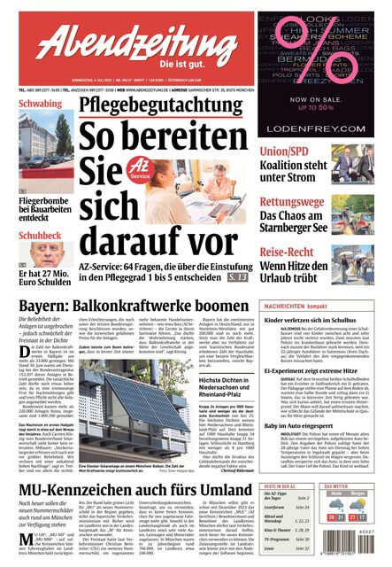 Abendzeitung 2025-07-03