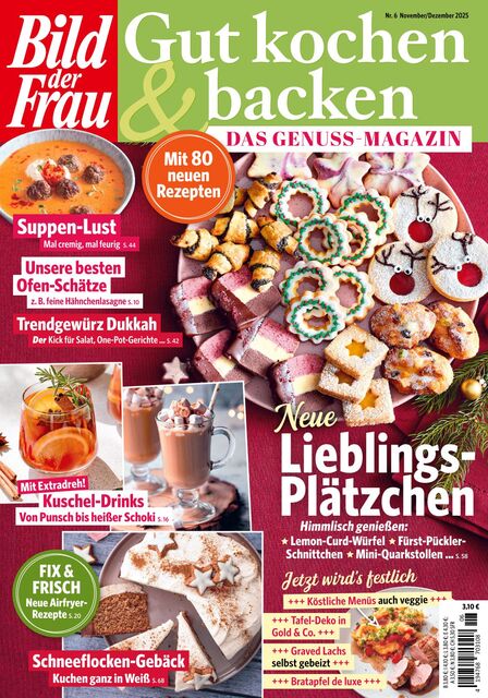 ﻿BILD der FRAU kochen &backen Ausgabe 06/2025