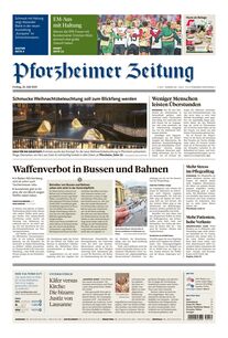 Pforzheimer Zeitung - Ausgabe Pforzheim 2025-07-25
