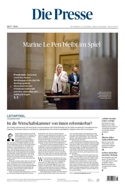 Die Presse 2026-07-08
