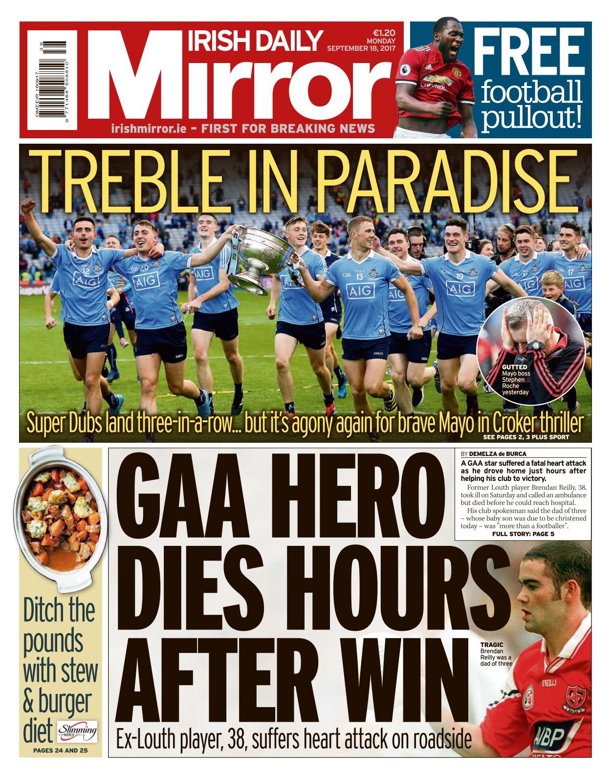 Irish Daily Mirror 20170918