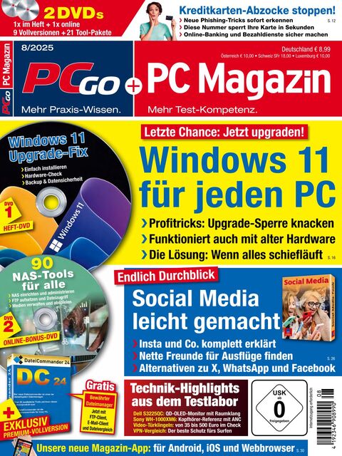 PC Magazin Ausgabe 08/2025