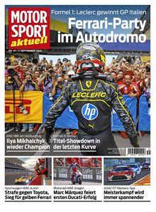 MOTORSPORT AKTUELL - 2024-09-03