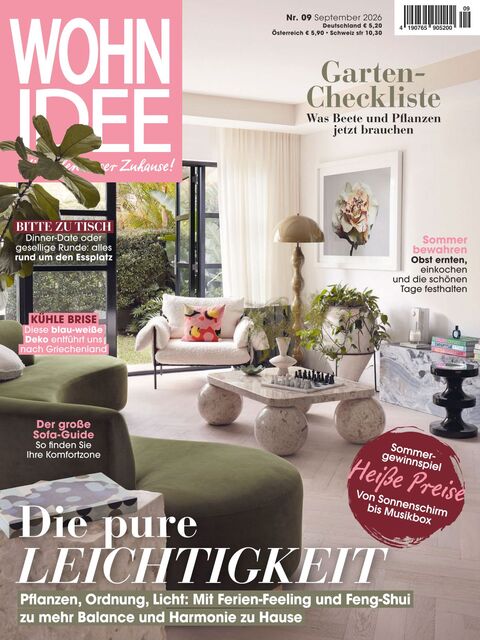 Wohnidee Ausgabe 9/2026