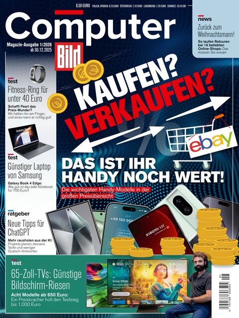 COMPUTER BILD Ausgabe 01/2026