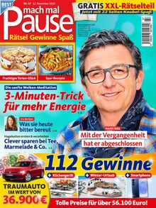 Mach mal Pause Ausgabe 47/2025
