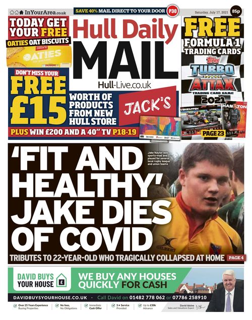 Hull Daily Mail 20210717