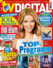 TV DIGITAL XXL Zeitschrift Ausgabe 17/2025