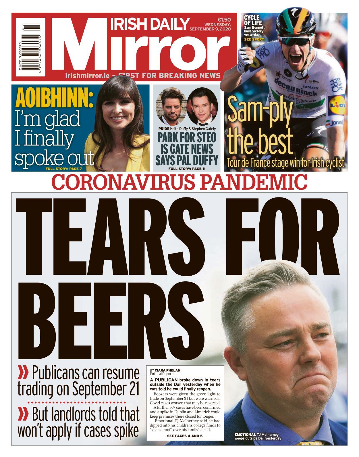 Irish Daily Mirror 20200909