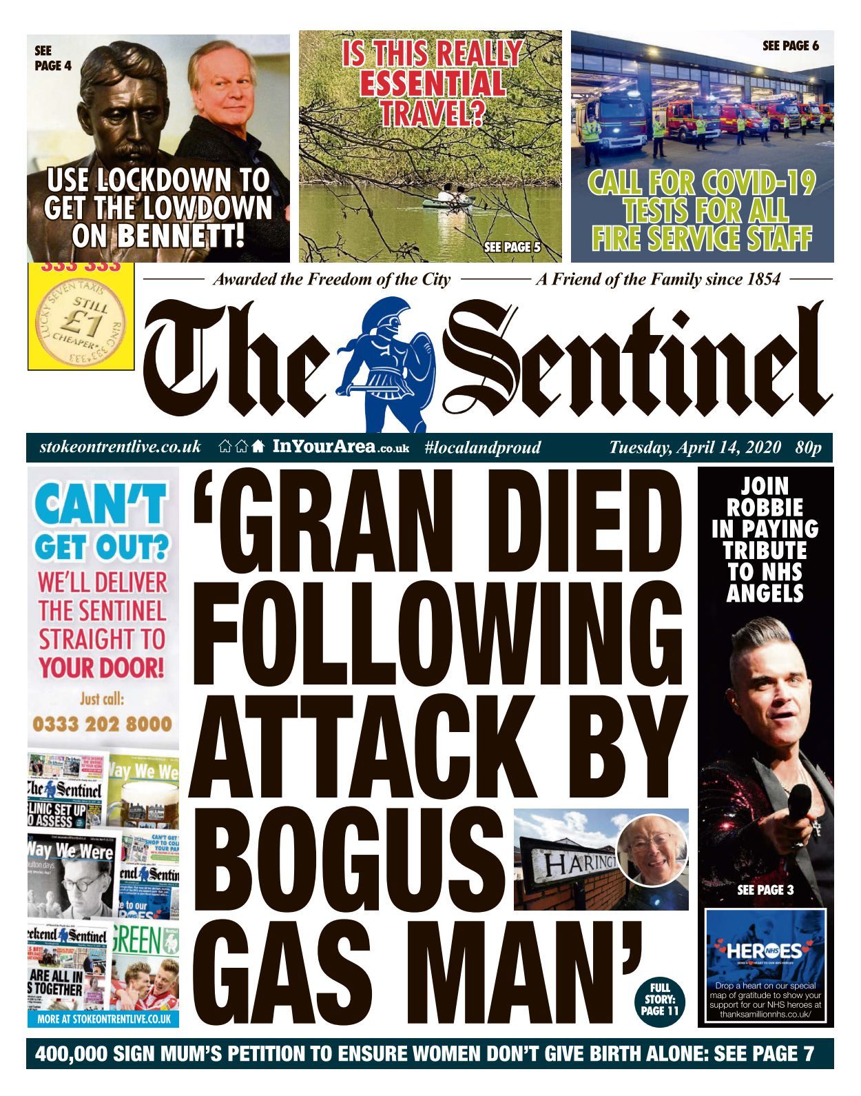 Stoke Sentinel 20200414