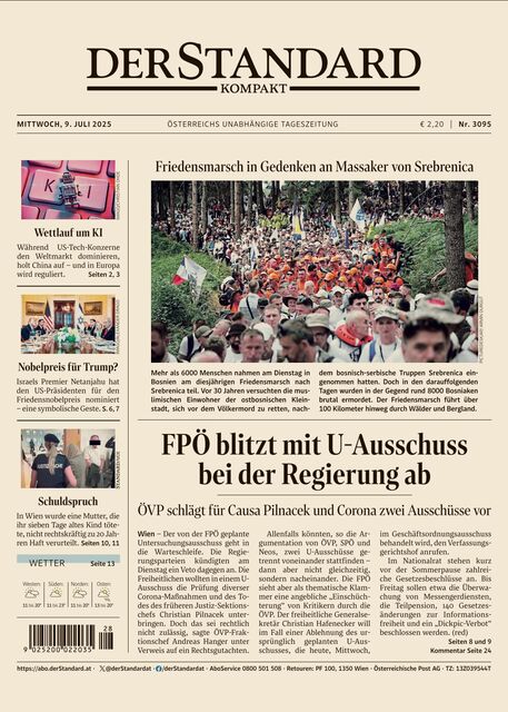 DER STANDARD Kompakt 2025-07-09